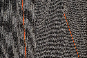 Ковровая плитка Milliken Facet fca 33-79 Anthracite Tangerine фото  | FLOORDEALER